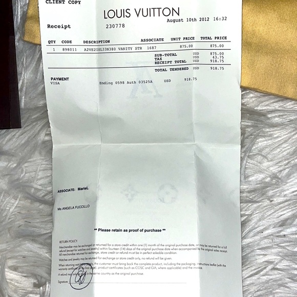 100% Authentic Louis Vuitton Monogram Canvas Vanity Ankle Strap Peep Toe - Picture 9 of 16